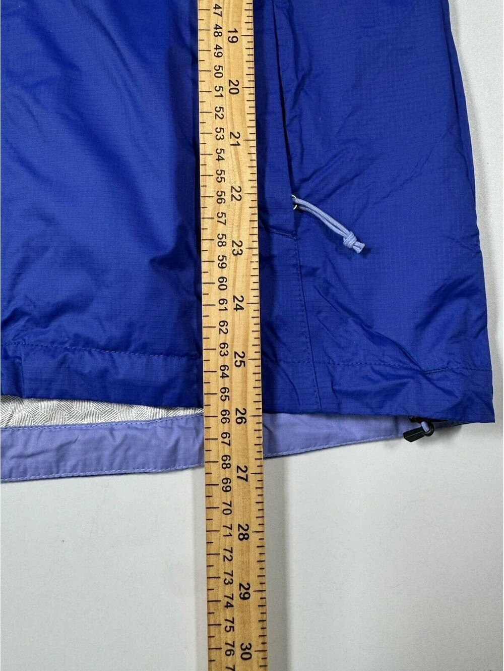 The North Face HyVent 2.5L Hooded Rain Jacket Blue Men’s M Waterproof